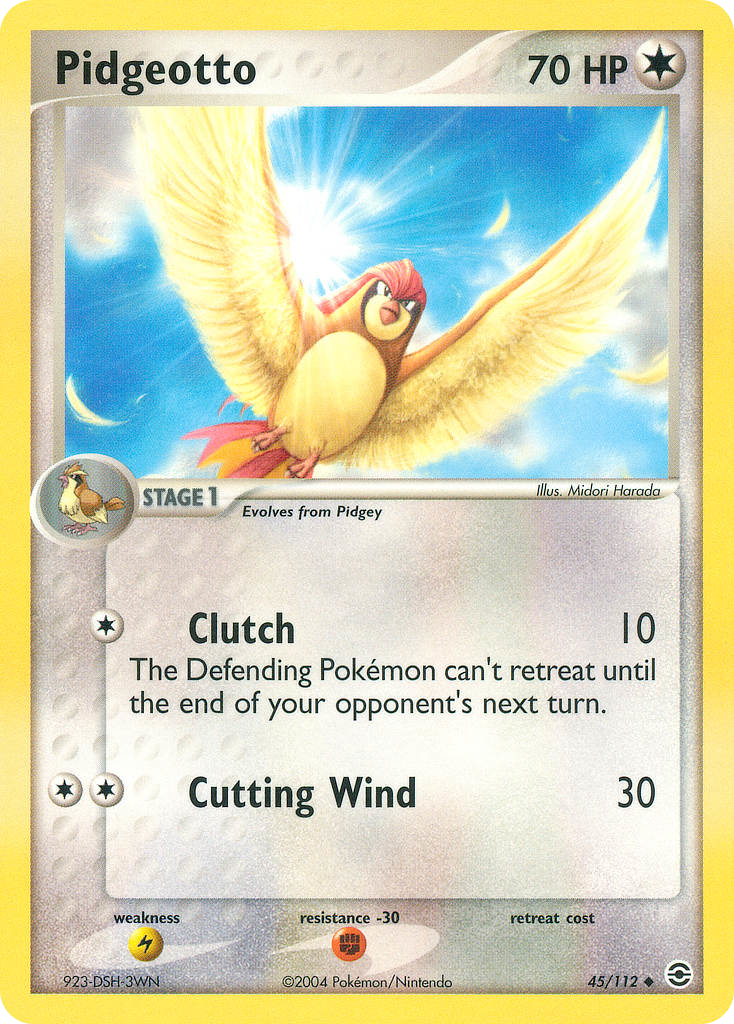 Pidgeotto 45 / 112