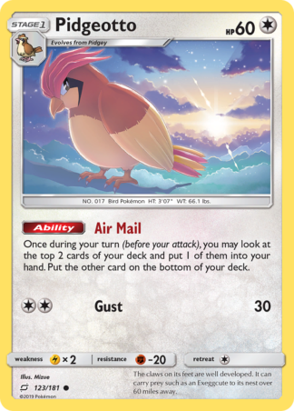 Pidgeotto 123 / 181