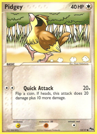 Pidgey 12 / 17