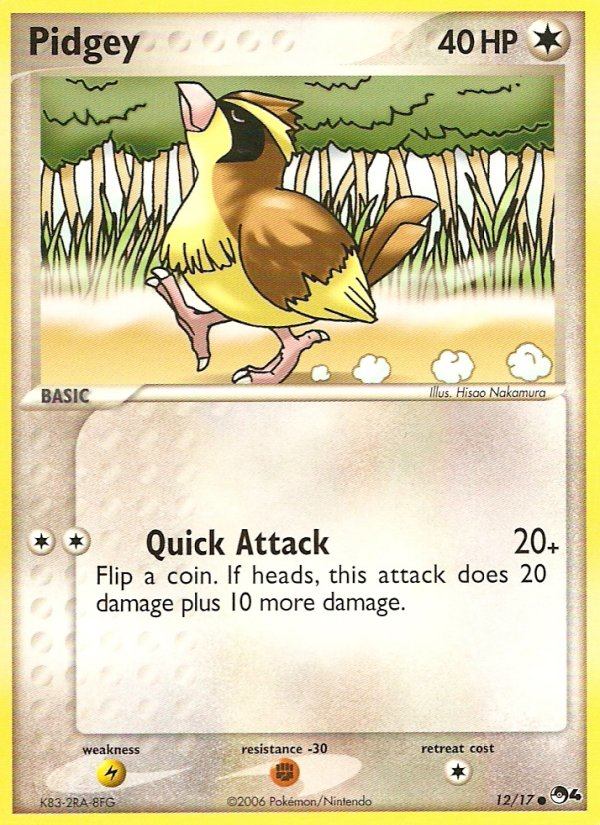 Pidgey 12 / 17
