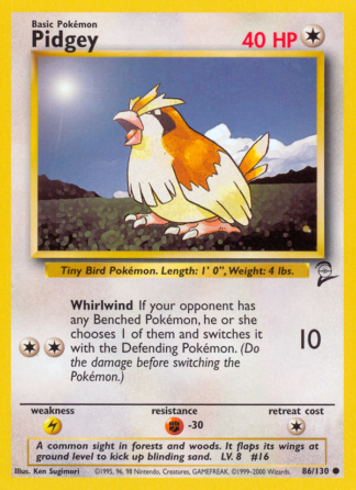 Pidgey 86 / 130