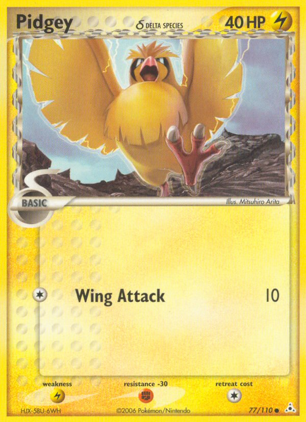 Pidgey δ 77 / 110
