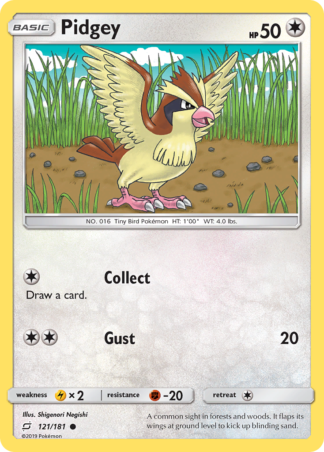 Pidgey 121 / 181