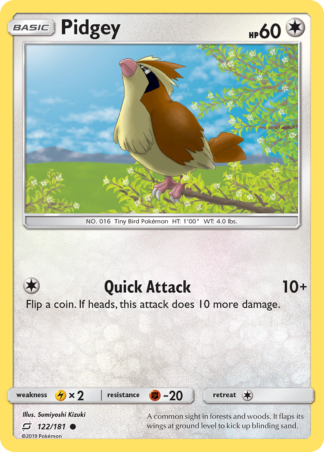 Pidgey 122 / 181