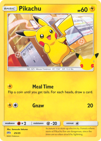Pikachu 25 / 25
