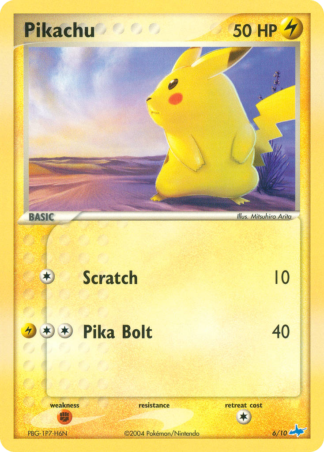Pikachu 6 / 10