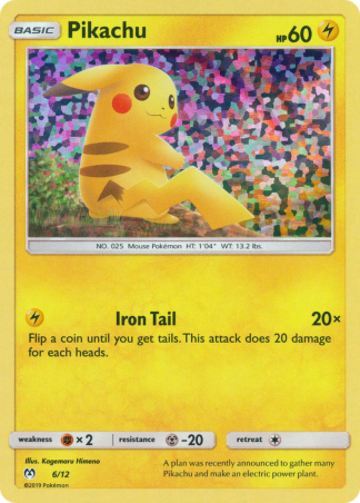 Pikachu 6 / 12