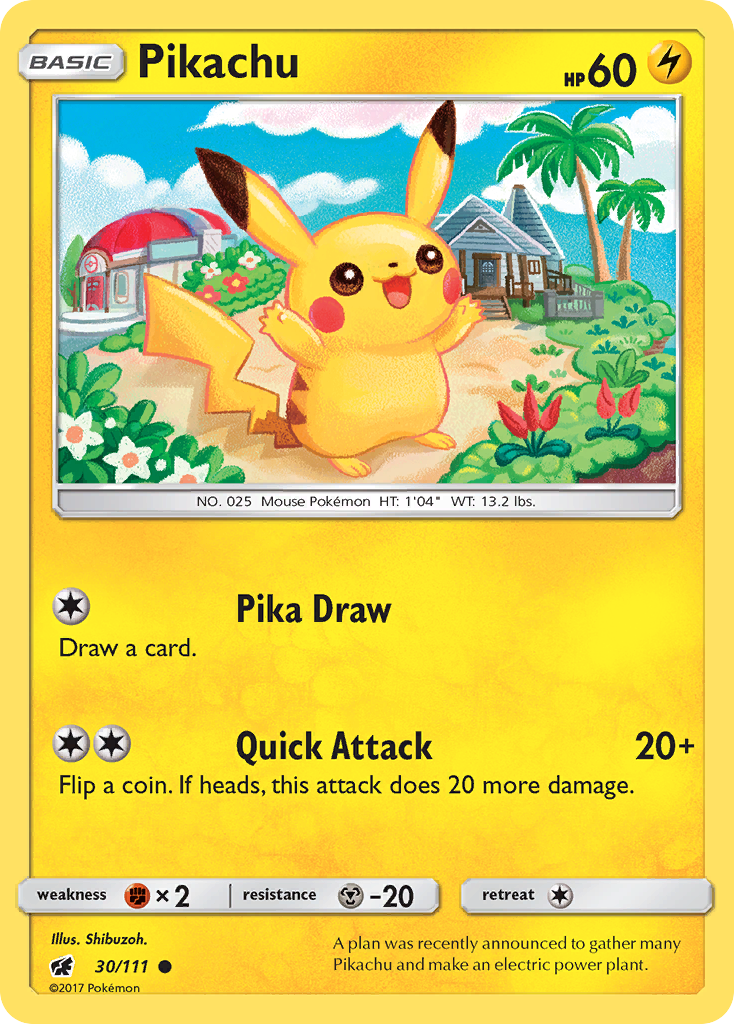 Pikachu 30 / 111