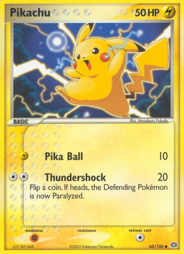 Pikachu 60 / 106