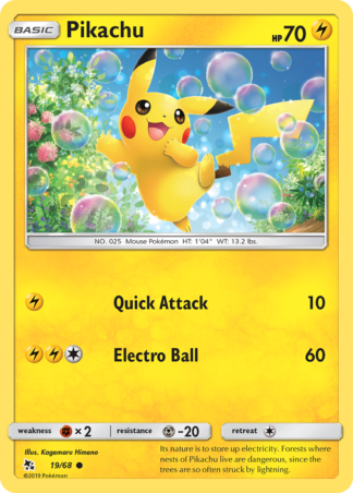 Pikachu 19 / 68