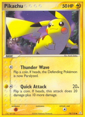 Pikachu 78 / 110