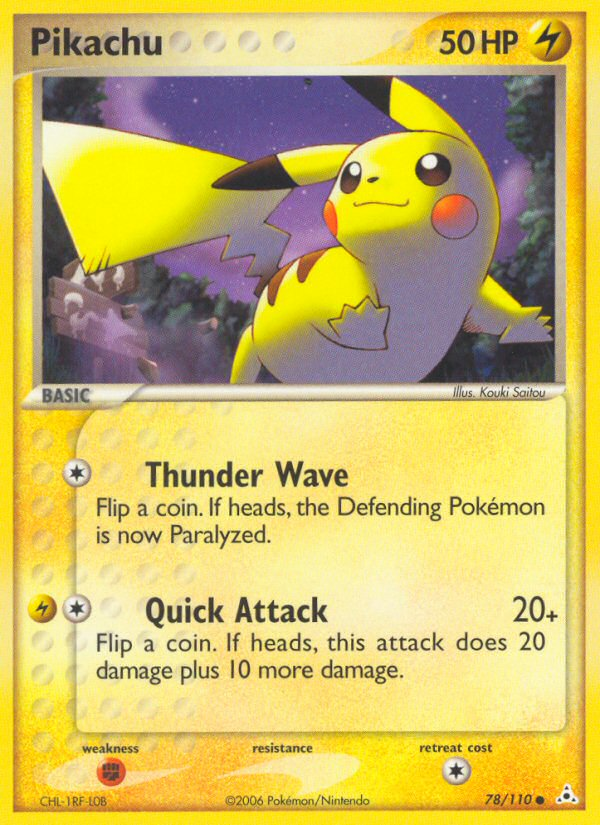 Pikachu 78 / 110