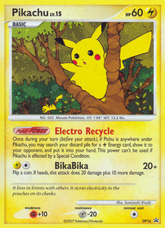 Pikachu DP16 / 56