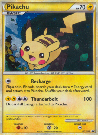 Pikachu HGSS03 / 25