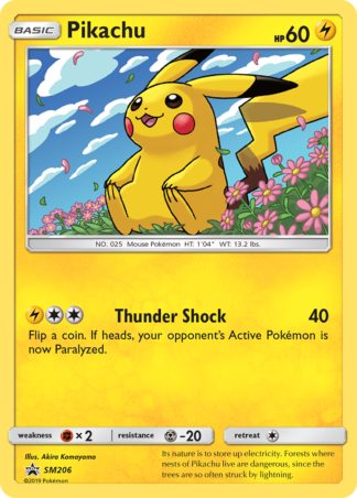 Pikachu SM206 / 248