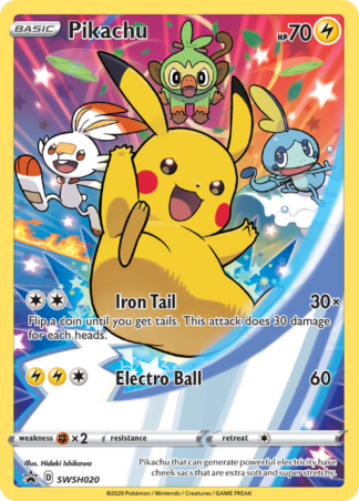 Pikachu SWSH020 / 307
