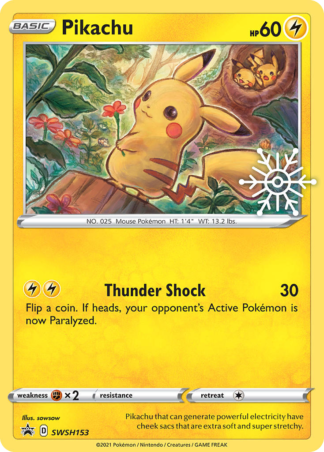 Pikachu SWSH153 / 307