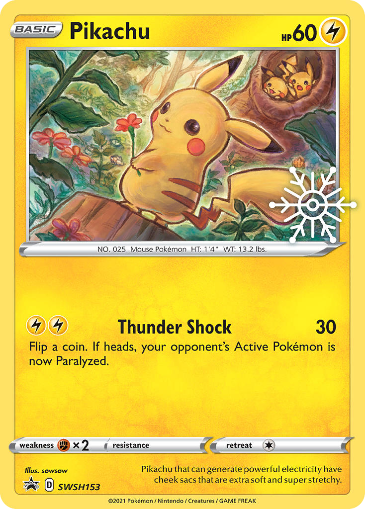 Pikachu SWSH153 / 307