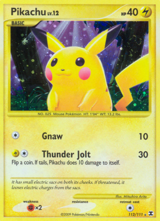 Pikachu 112 / 111