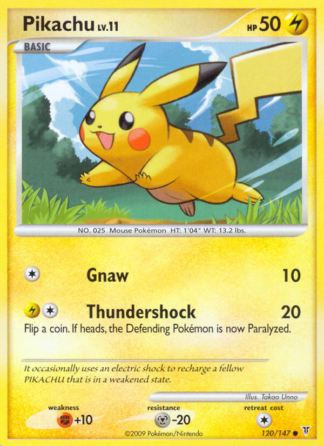 Pikachu 120 / 147