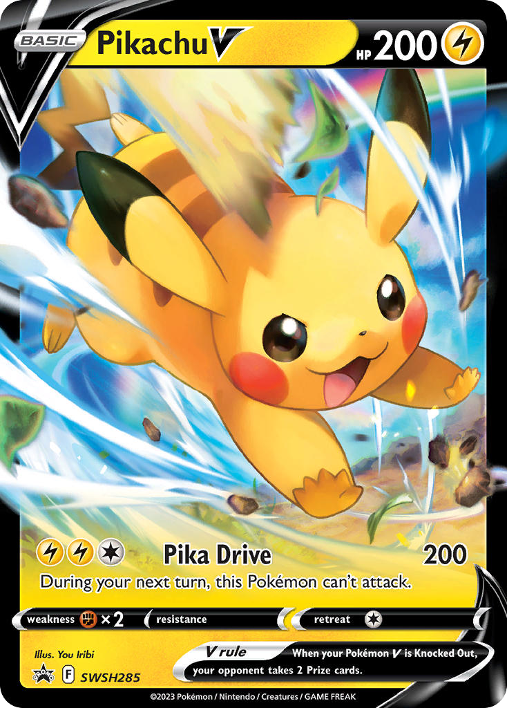 Pikachu V SWSH285 / 307