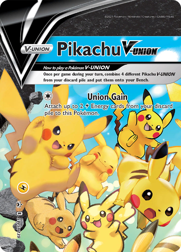Pikachu V-UNION SWSH139 / 307