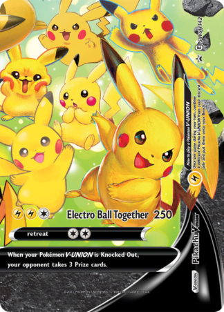 Pikachu V-UNION SWSH142 / 307