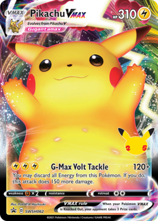 Pikachu VMAX SWSH062 / 307