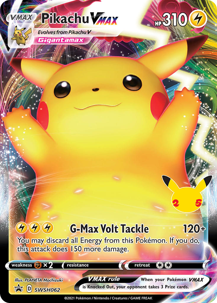 Pikachu VMAX SWSH062 / 307