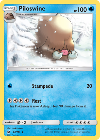 Piloswine 20 / 111
