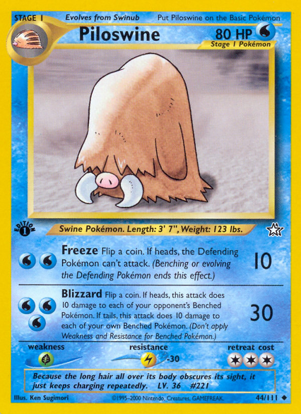 Piloswine 44 / 111