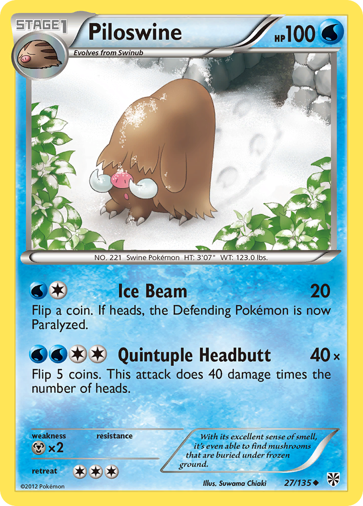Piloswine 27 / 135