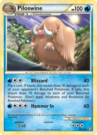Piloswine 48 / 102
