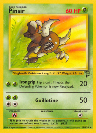 Pinsir 29 / 130