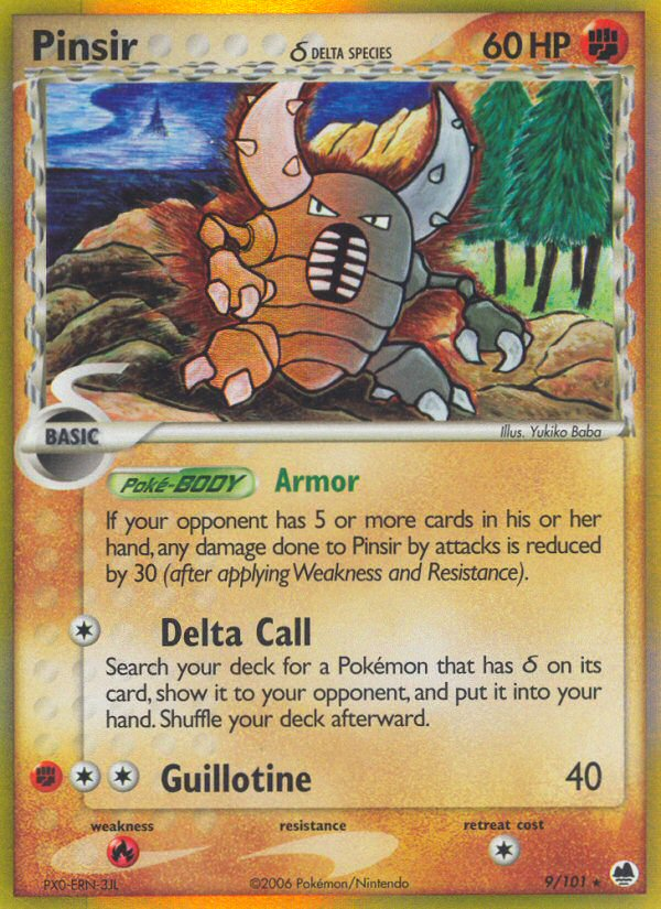 Pinsir δ 9 / 101