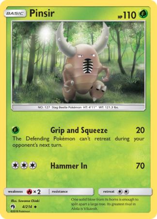 Pinsir 4 / 214