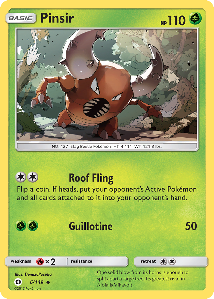 Pinsir 6 / 149