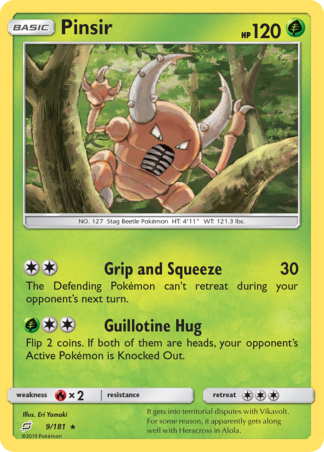 Pinsir 9 / 181