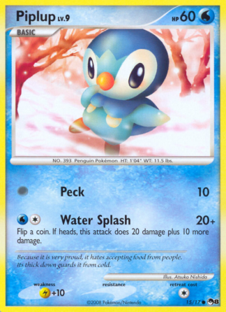 Piplup 15 / 17