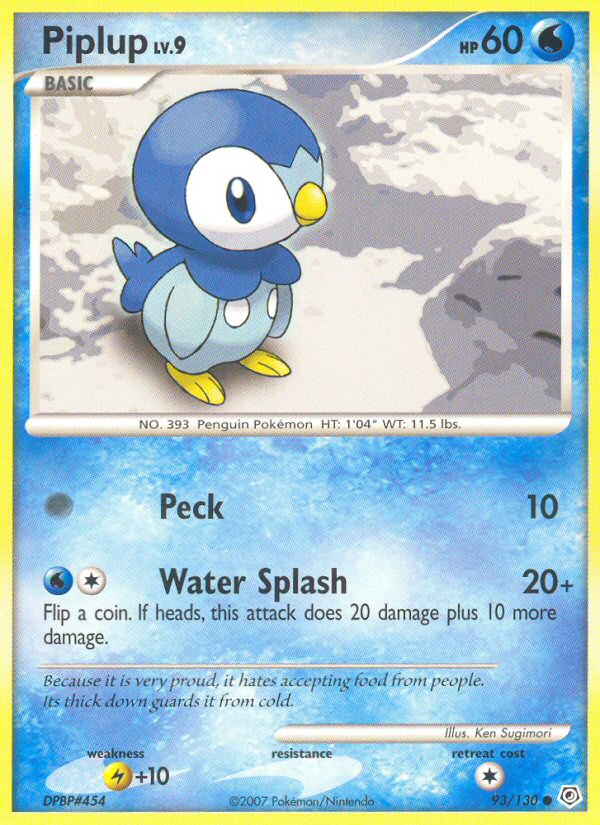 Piplup 93 / 130