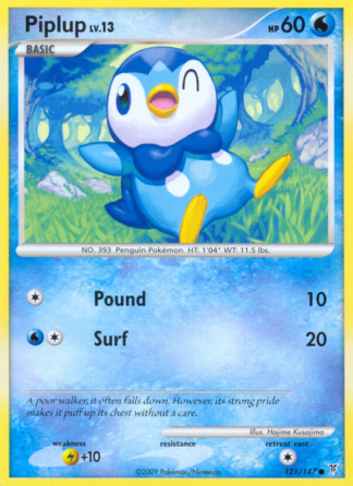 Piplup 121 / 147