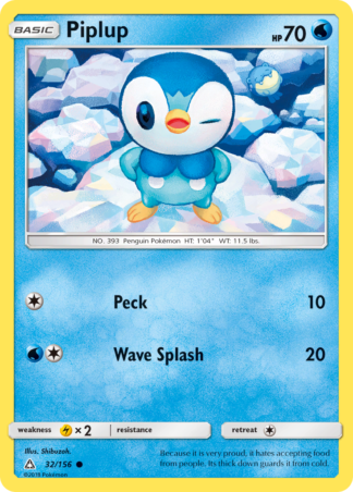Piplup 32 / 156