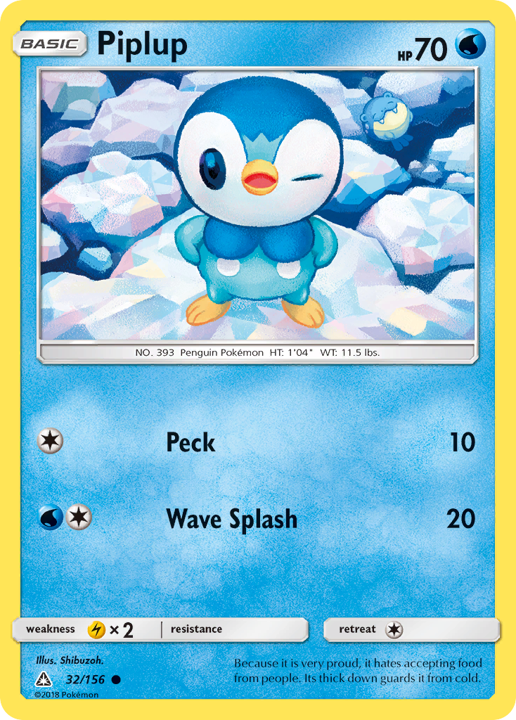 Piplup 32 / 156