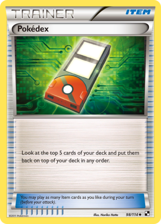 Pokédex 98 / 114