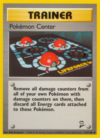 Pokémon Center 114 / 130