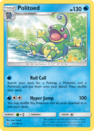 Politoed 25 / 145