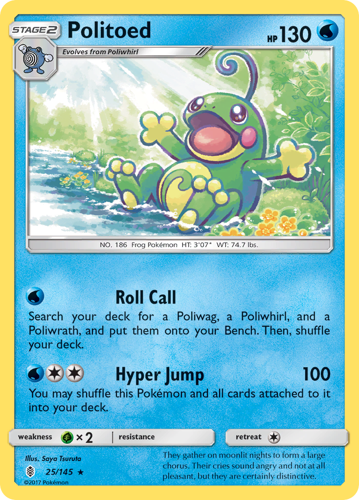 Politoed 25 / 145