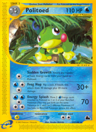 Politoed 25 / 144