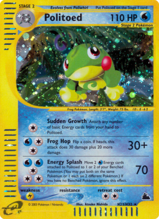 Politoed H23 / 144