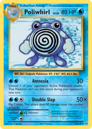 Poliwhirl 24 / 108